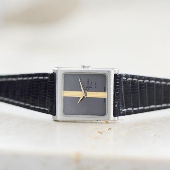 クリスチャン ディオール Christian Dior｜レクタンギュラー｜手巻き