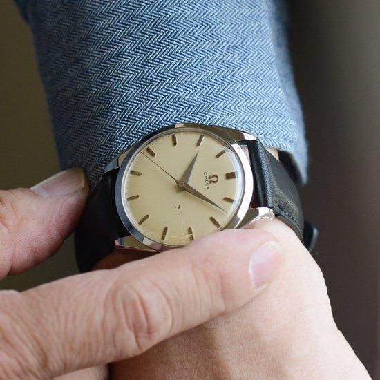 オメガ OMEGA ｜ラウンドケース｜手巻き・1958年頃製｜アンティーク
