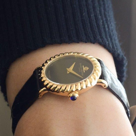 ボーム＆メルシエ BAUME ＆ MERCIER｜オーバル｜手巻き・1980年代製