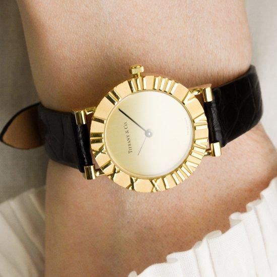 ティファニー ｜TIFFANY & Co.｜アトラスラウンド｜クォーツ・1990年代