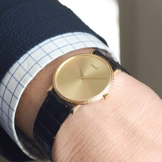 ピアジェ PIAGET｜ラウンド 18Kケース｜手巻き・1980年代製