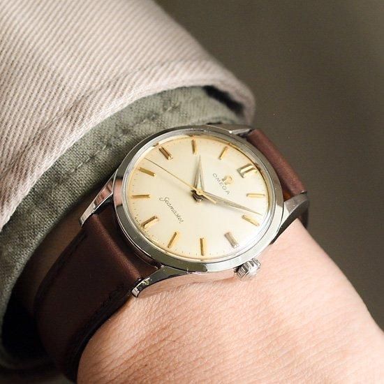 オメガ OMEGA ｜ラウンドケース｜手巻き・1959年代製｜アンティーク