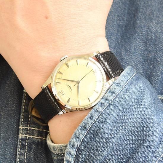 ロンジン LONGINES｜ラウンド｜手巻き・1950年代製｜アンティーク