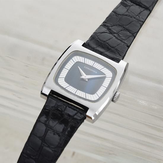 ロンジン LONGINES｜スクウェア｜手巻き・1970年代製｜アンティーク