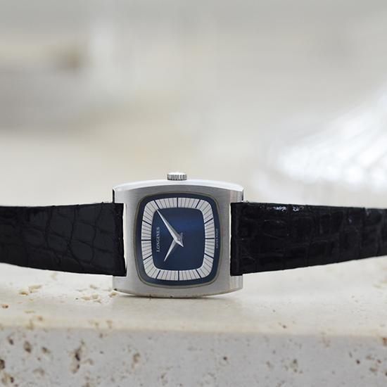 ロンジン LONGINES｜スクウェア｜手巻き・1970年代製｜アンティーク