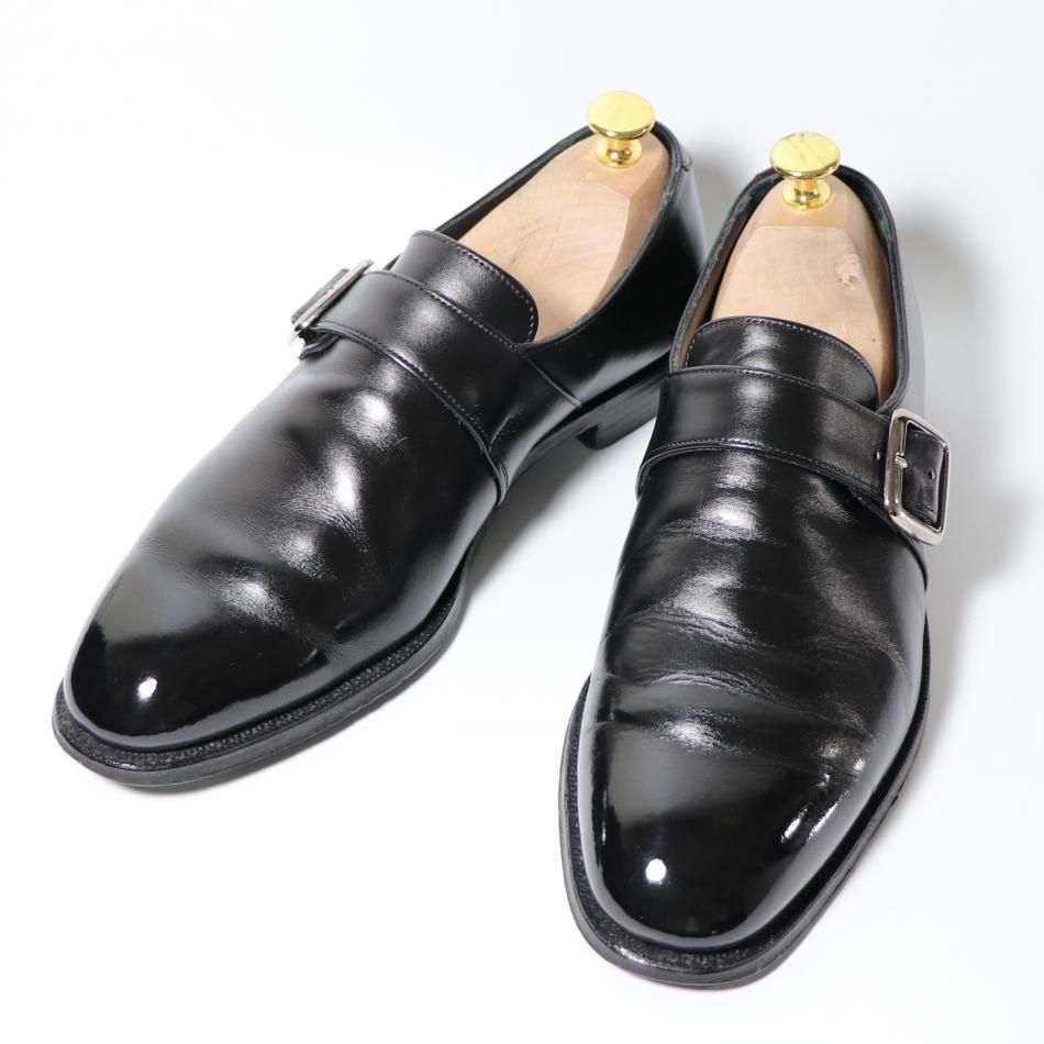 美品” CHEANEY（チーニー）シングルモンクストラップシューズ WALTER