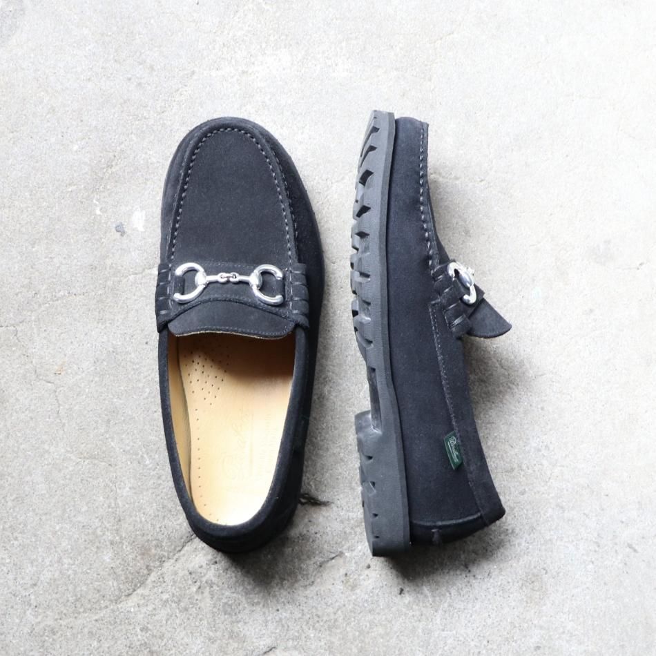 極美品” Paraboot（パラブーツ）× UNITED ARROWS別注 SUEDE BIT LOAFER