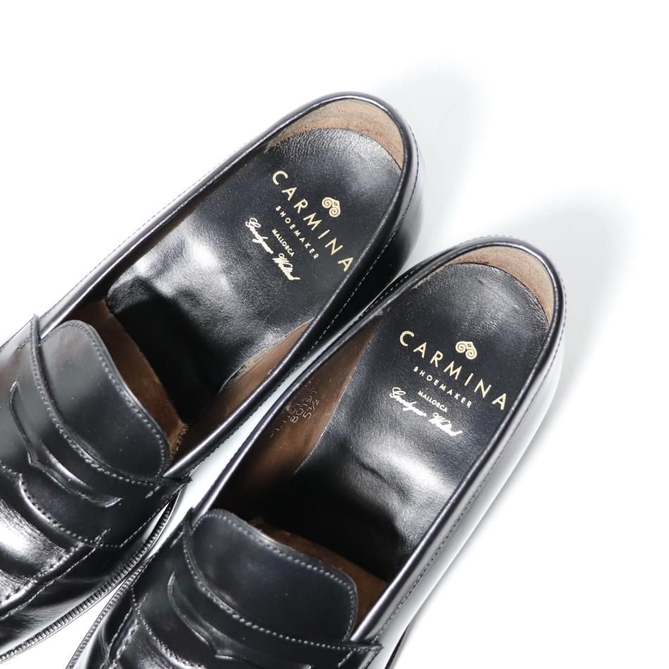 美品” CARMINA（カルミナ）80191 コインローファー Size:5.5 UETAM