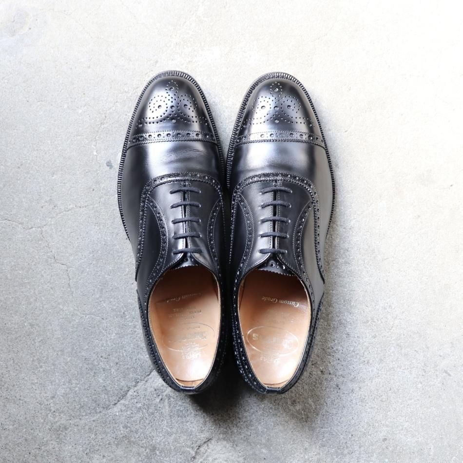 極美品” Church's（チャーチ）DIPLOMAT / ディプロマット セミブローグ