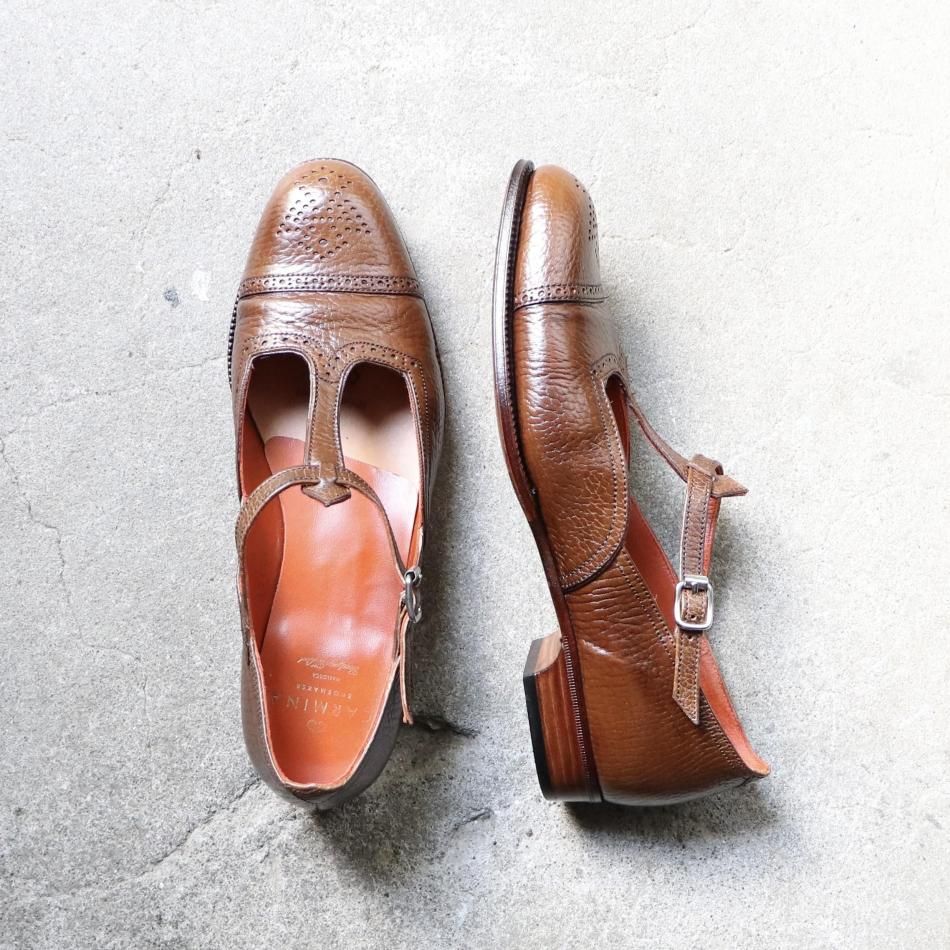 レディース】“美品” CARMINA（カルミナ）1664 CASTANO Tストラップ