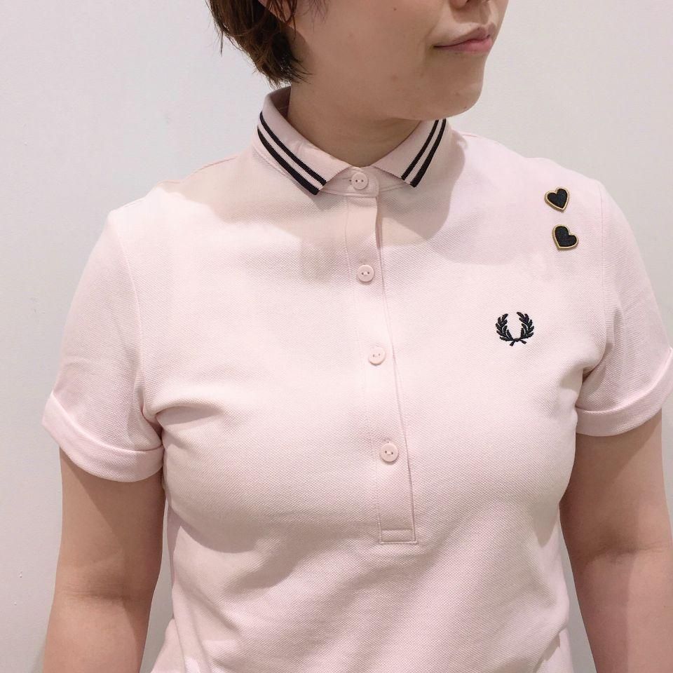 FRED PERRY - Amy Winehouse Tipped Pique Shirt（SG5100）正規取扱
