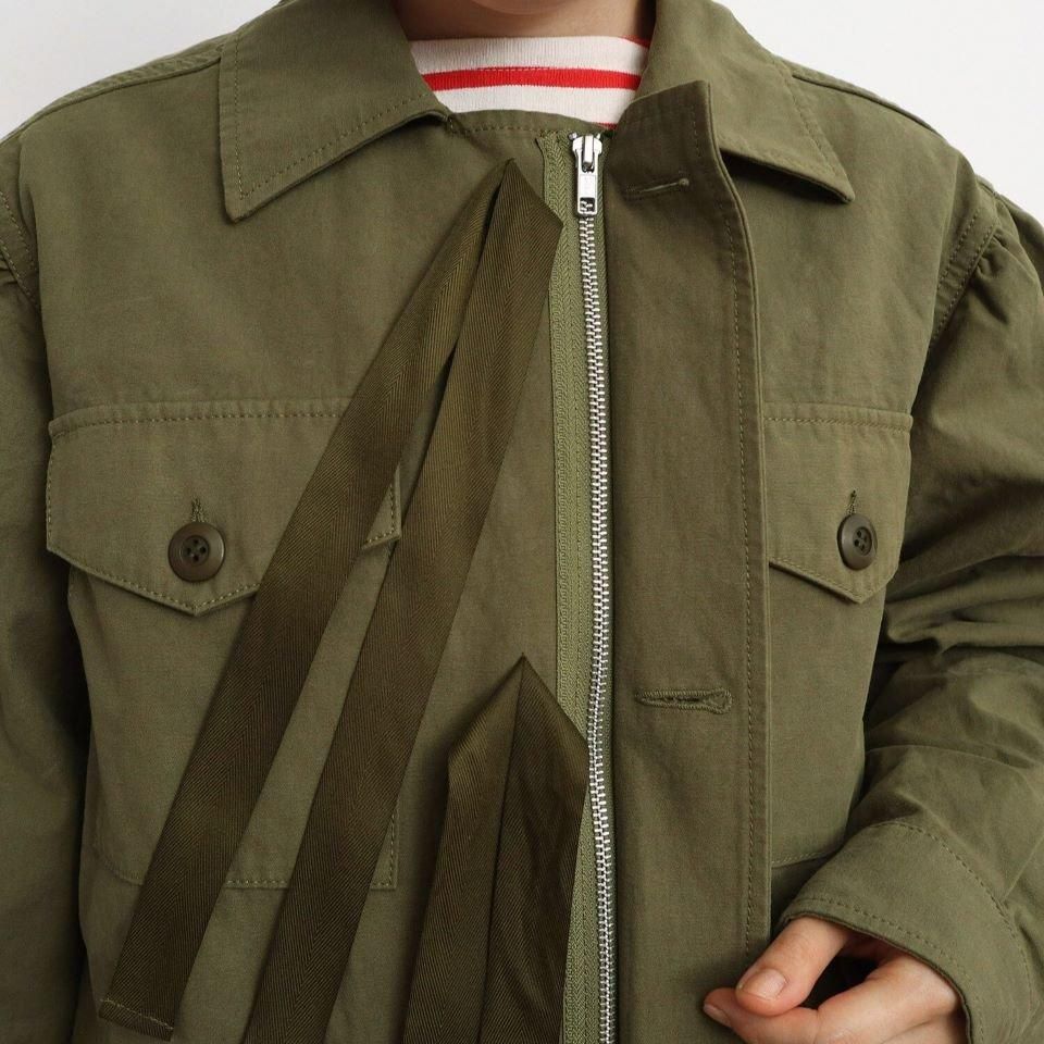 CHILD WOMAN - ライナー付きミリタリージャケット (0101JK001242) 正規