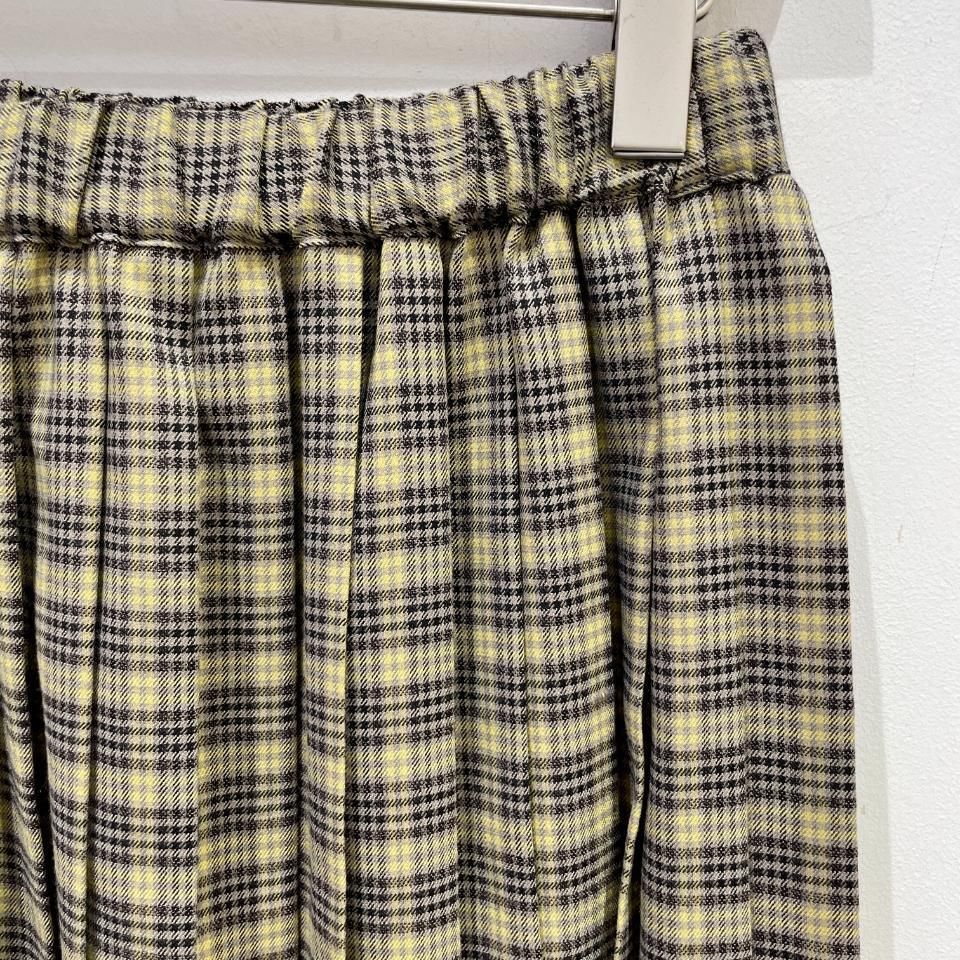 sosotto - 千鳥柄タータン切替プリーツスカート（42472317） - Sheth