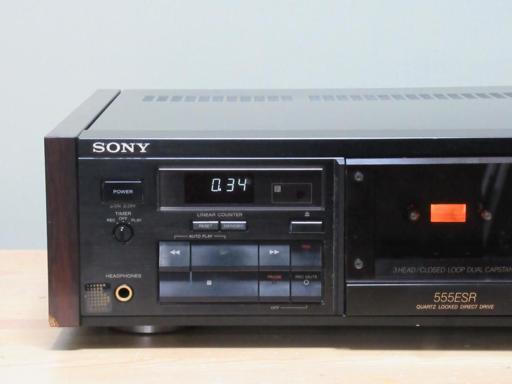 中古】 SONY カセットデッキ TC-K555ESR 【送料無料】 - 中古 カセット