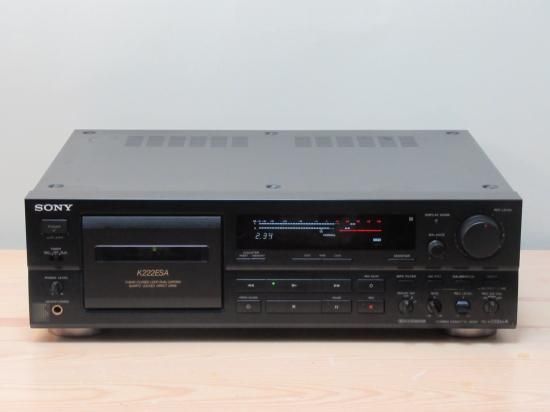 中古】 SONY カセットデッキ TC-K222ESA 【送料無料】 - 中古 カセット