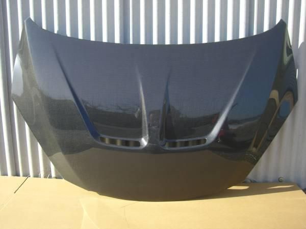 デミオDE系用トヨシマクラフト製クーリングカーボンボンネット