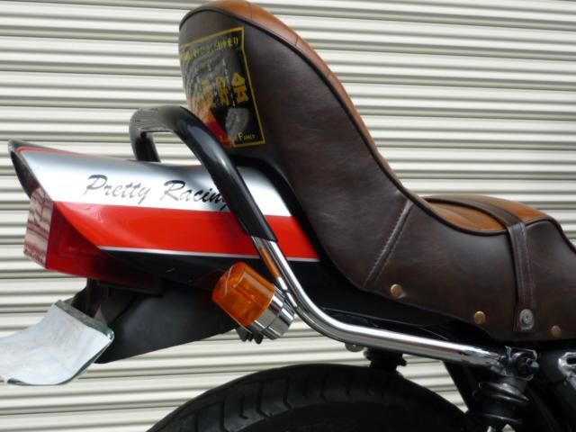 XJ400E/D 22π 極太ゴム巻きタンデムバー