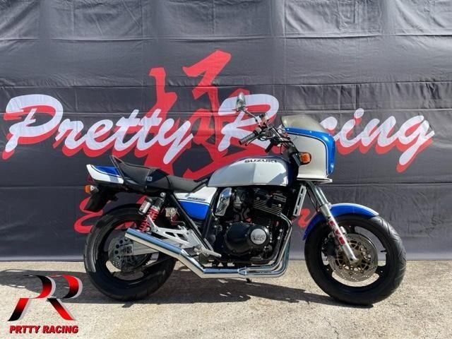 GSX400 インパルス GK7CA ショート管 メッキ マフラー