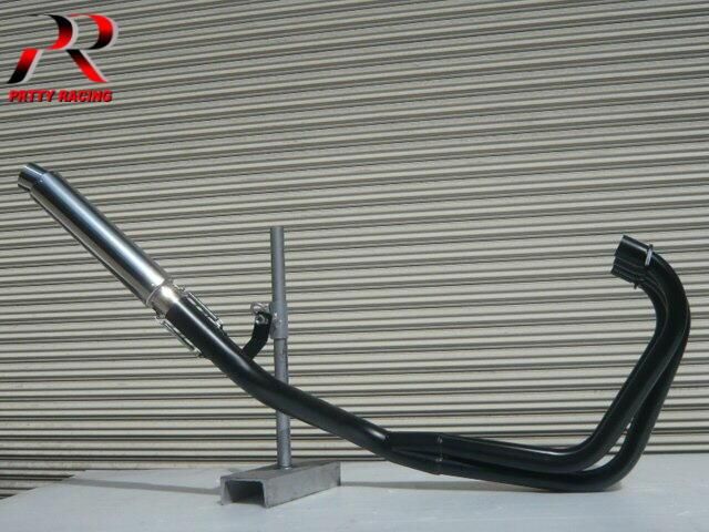 CBX400F 4-1管 ALサイレンサー 50.8π ブラック マフラー