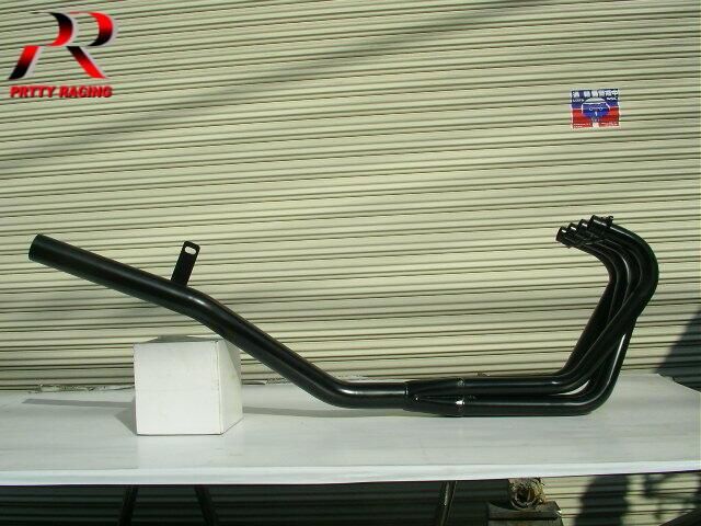 ジェード250 JADE ミドル管 50.8π 黒 マフラー