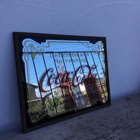 コカコーラ ヴィンテージ パブミラー / 壁掛けミラー