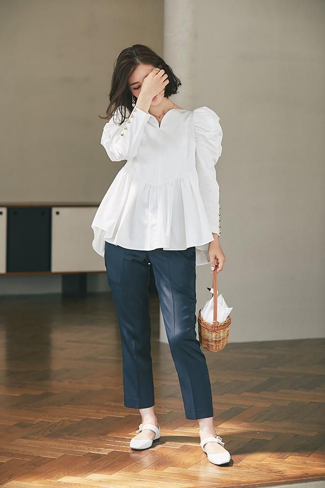 ハートブラウス(ホワイト) - seventen