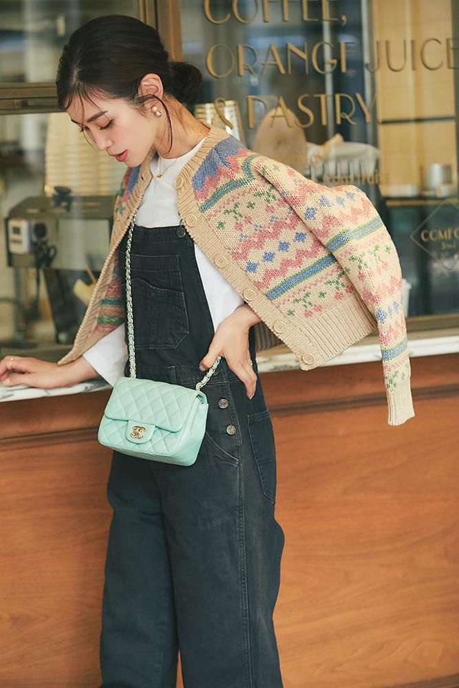 チェリージャガードカーディガン(マルチ) - seventen