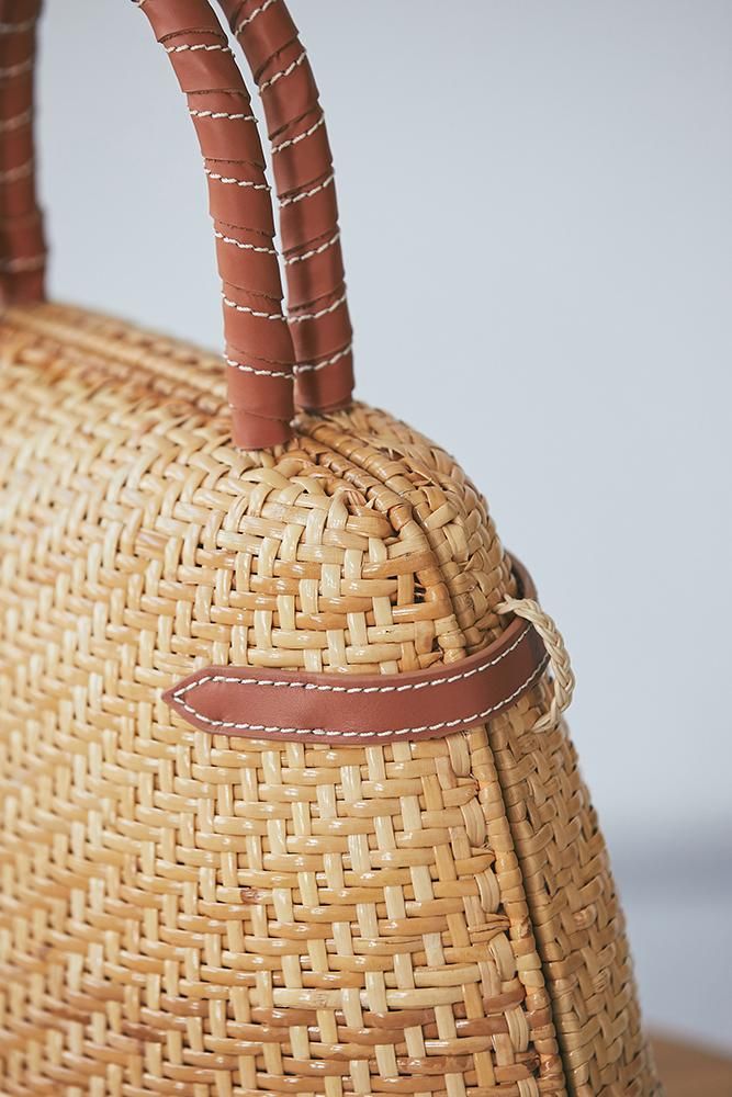 再入荷】ラタンベルトバッグ - seventen