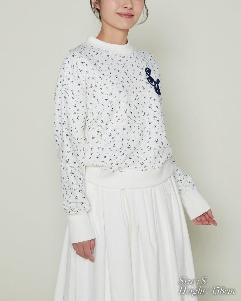 Seventen 花柄プリント スウェット Mサイズ