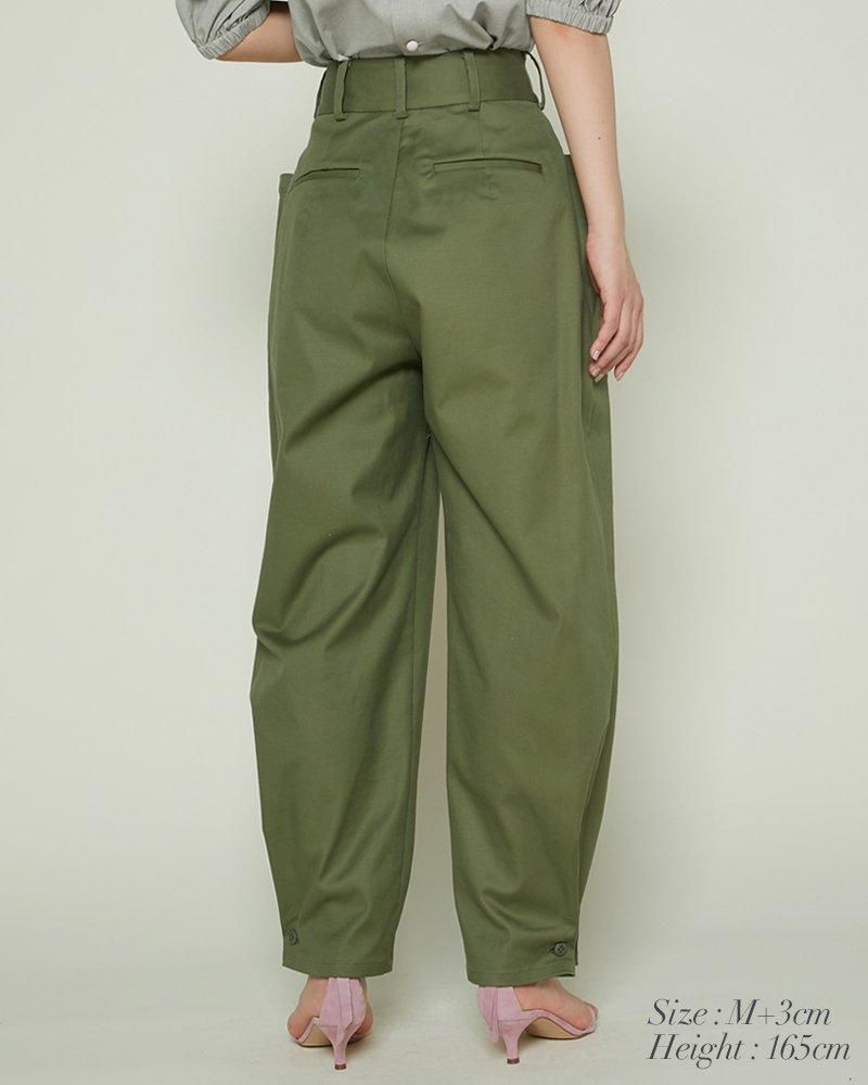 2WAYパラシュートパンツ (ベージュ) - seventen