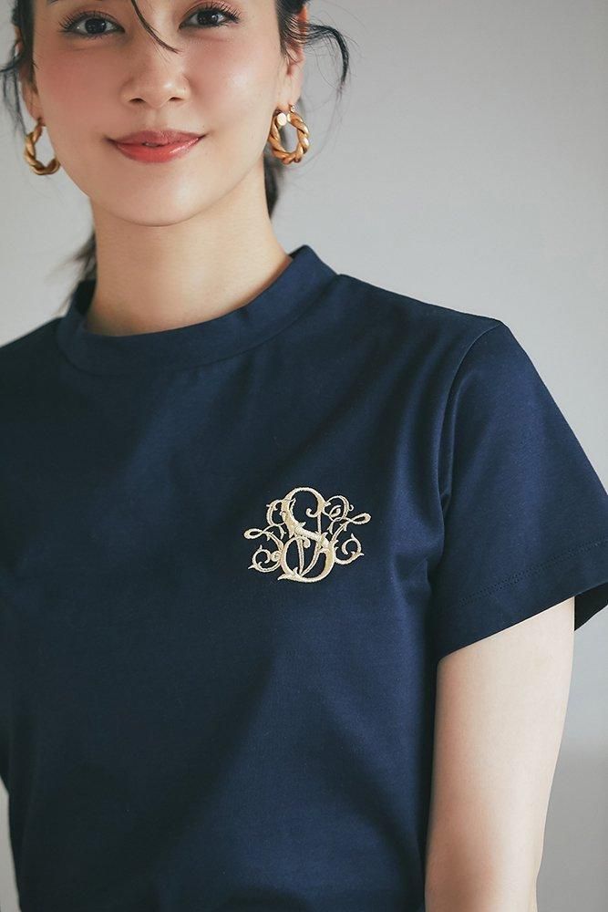 SVT刺繍Tシャツ(ネイビー) - seventen