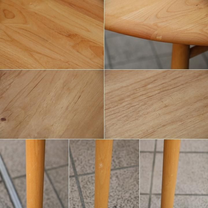 MOMO natural(モモナチュラル)のVIBO ダイニングテーブル。アルダー