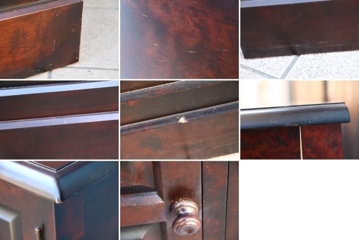 北海道民芸家具(HOKUMIN)のカバ無垢材を使用した、サイドボードです