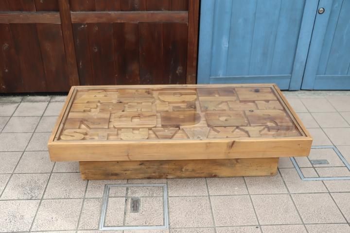 値下げ/CRASH GATE(クラッシュゲート)のABCセンターテーブルです。杉古