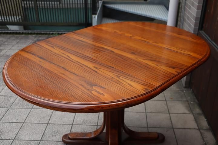 三越ブルージュ(Brugge)の英国カントリースタイル オーク材 伸長式