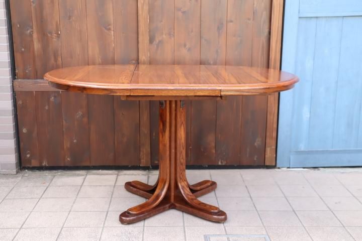 三越ブルージュ(Brugge)の英国カントリースタイル オーク材 伸長式