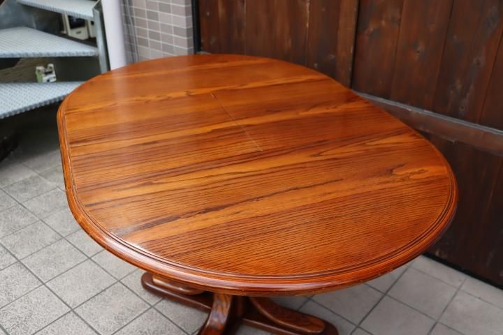 三越ブルージュ(Brugge)の英国カントリースタイル オーク材 伸長式