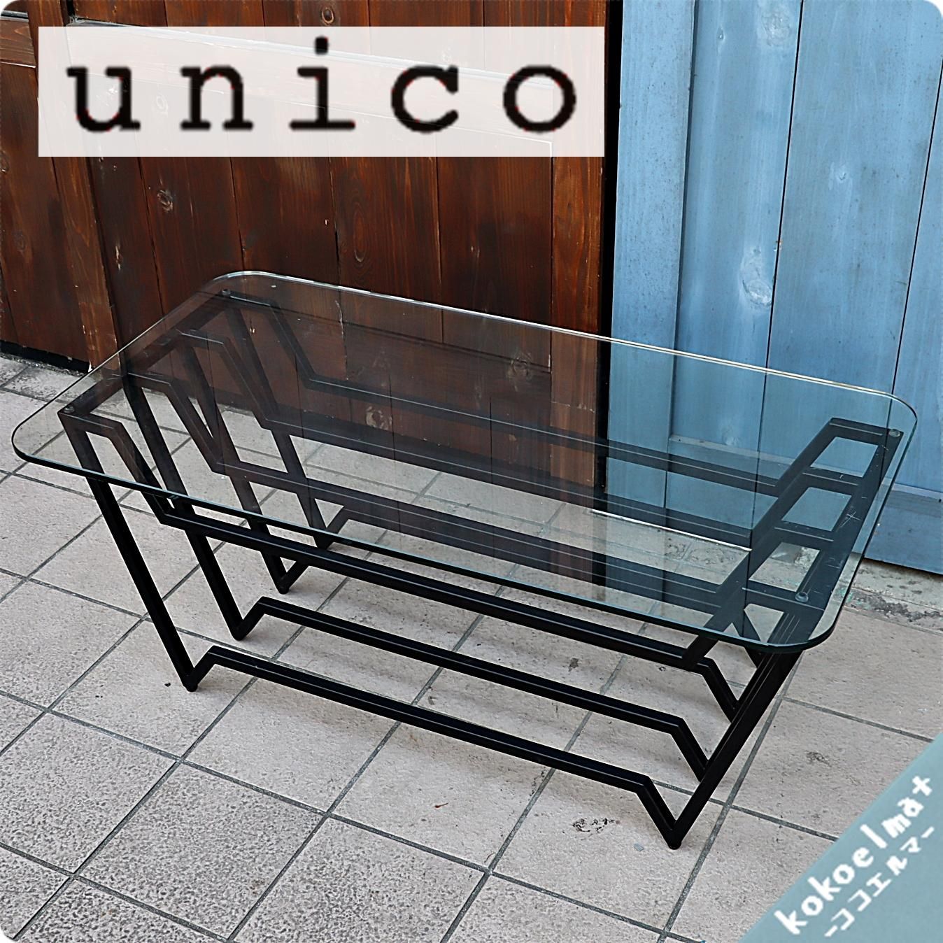 値下げ/unico(ウニコ)の人気シリーズVAC(バック)リビングテーブルSです