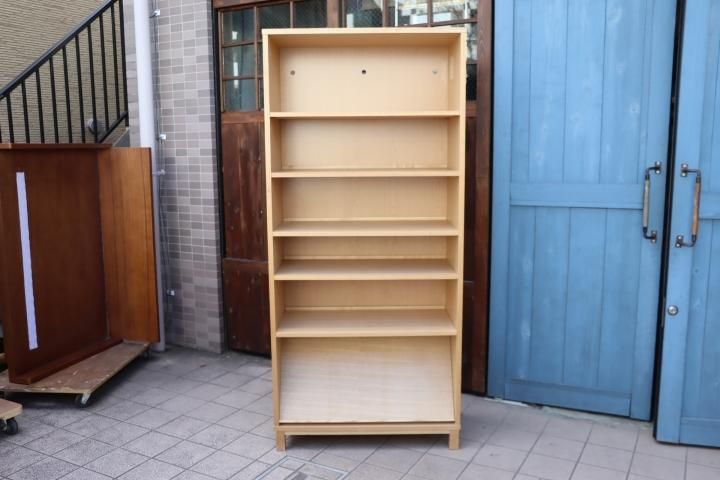 値下げ/人気の無印良品のタモ材 ミドルタイプ木製収納です！！シンプル