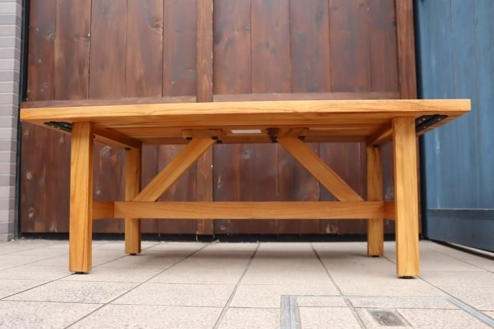 unico(ウニコ)のSOTO(ソト) チーク無垢材 ローテーブルテーブルです