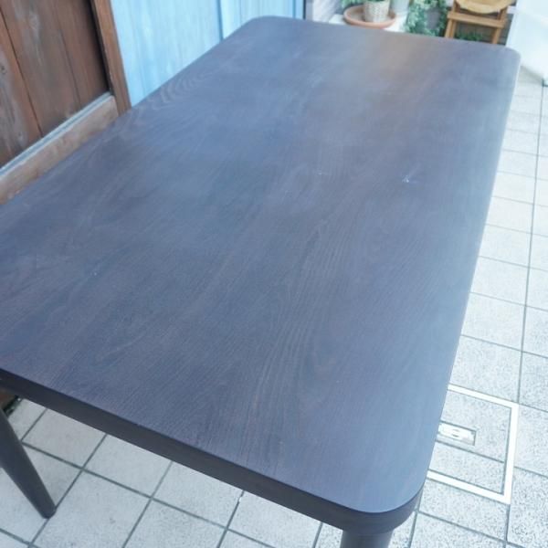 値下げ/無印良品(MUJI)×THONET(ト―ネット)のブナ材ダイニングテーブル