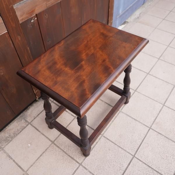 松本民芸家具の#25型 スツール・テーブルです。ミズメザクラ無垢材を