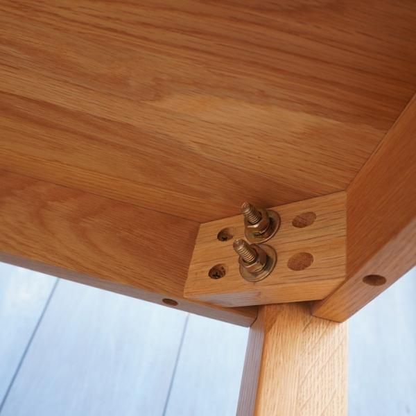 無印良品(MUJI)の人気のオーク材無垢材ダイニングテーブル！！180cmの