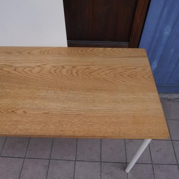 人気の無印良品(MUJI)のオーク材 システムデスクデスク パーティション