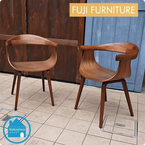 FUJI FURNITURE(冨士ファニチア)のnagi(ナギ)ウォールナット材 アーム