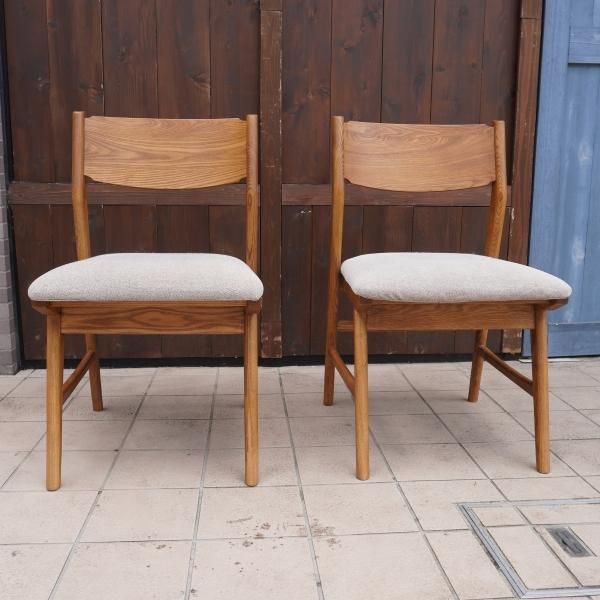 unico(ウニコ)のSIGNE(シグネ)シリーズのダイニングチェア 2脚セット