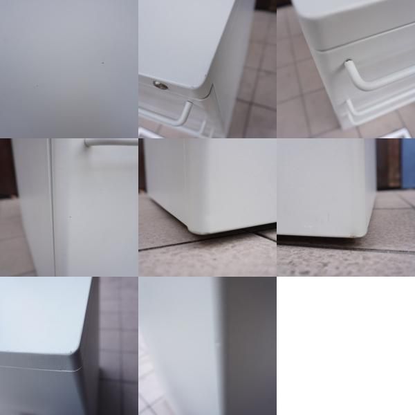 人気のMUJI(無印良品)のスチールキャビネットです。シンプルで