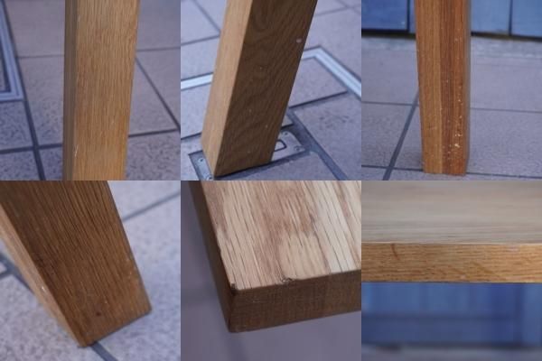 unico(ウニコ)のELEMT(エレムト)シリーズのダイニングテーブル/W1400