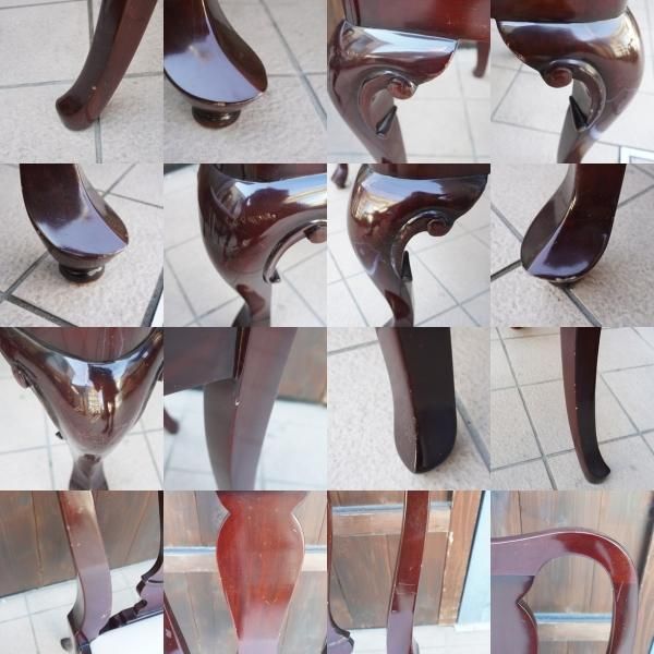 IDC OTSUKA(大塚家具)取扱いのクイーンアン マホガニー材 ダイニング