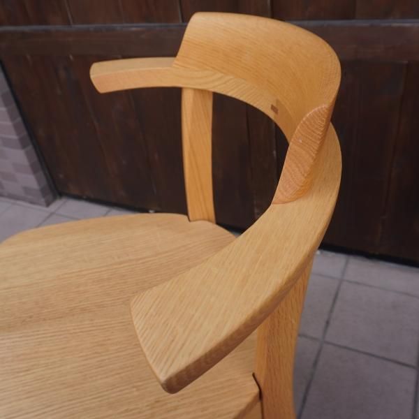 IDC大塚家具 取扱い柏木工のソフィー オーク材 ダイニングチェア2脚